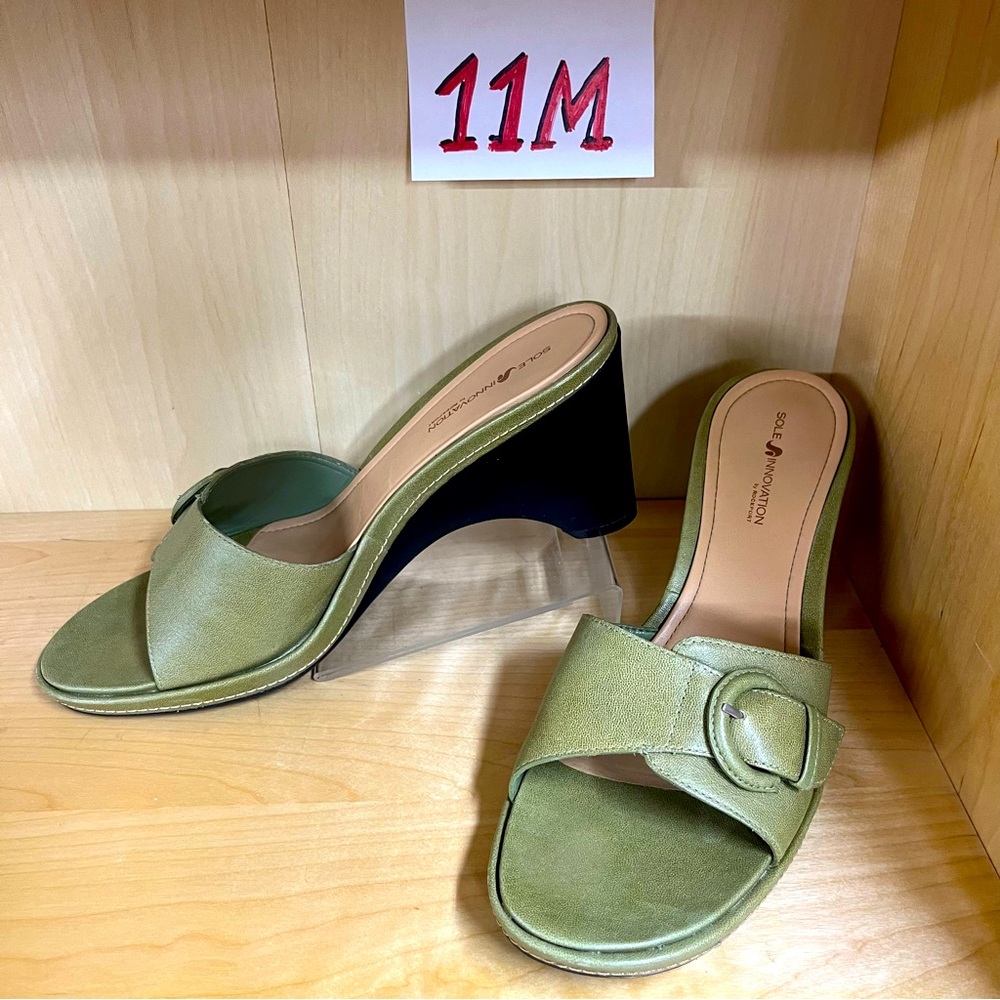 #072 NEW❗️Rockport Slide Wedge Sandal,  Size 11M